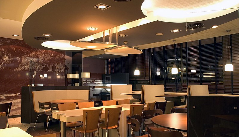 McDonald`s Restaurant