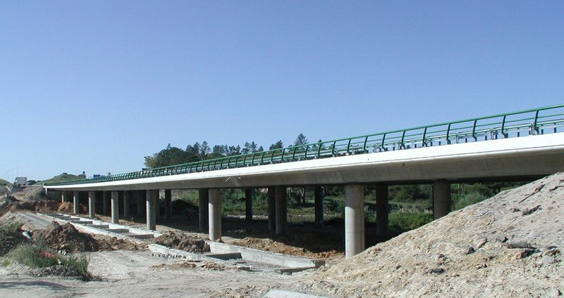 Safety Guard for Overpass at Ribeira da Califórnia on A13