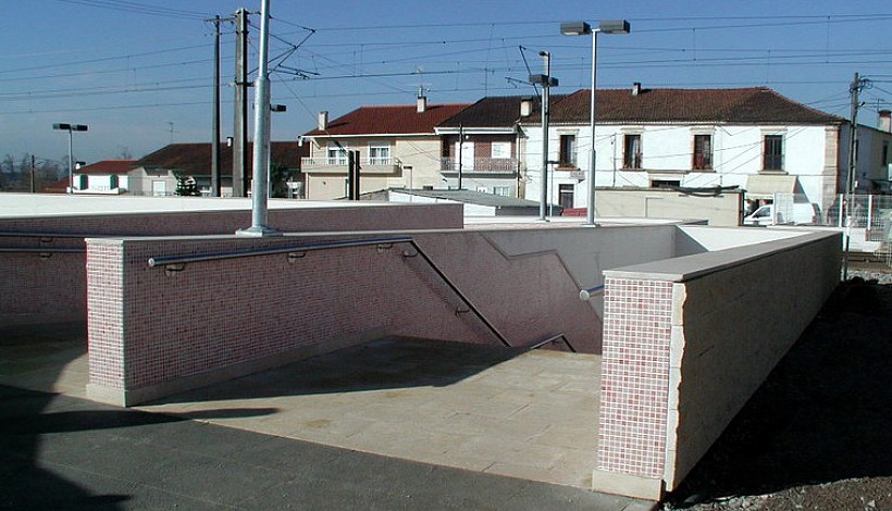 Pedestrian underpass in Vermoil