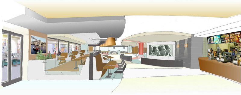 McDonald`s Drive-in