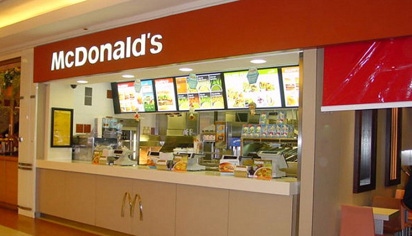 McDonald`s Restaurant