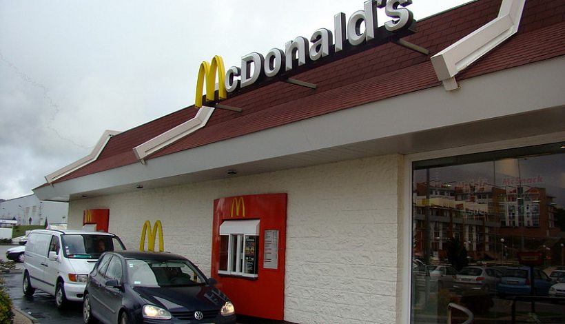 McDonald`s Drive-in