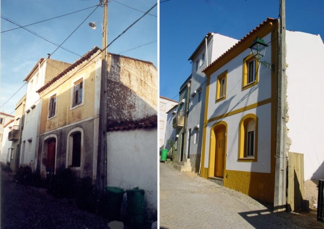 Prédio de habitação na Rua de S. Bento
